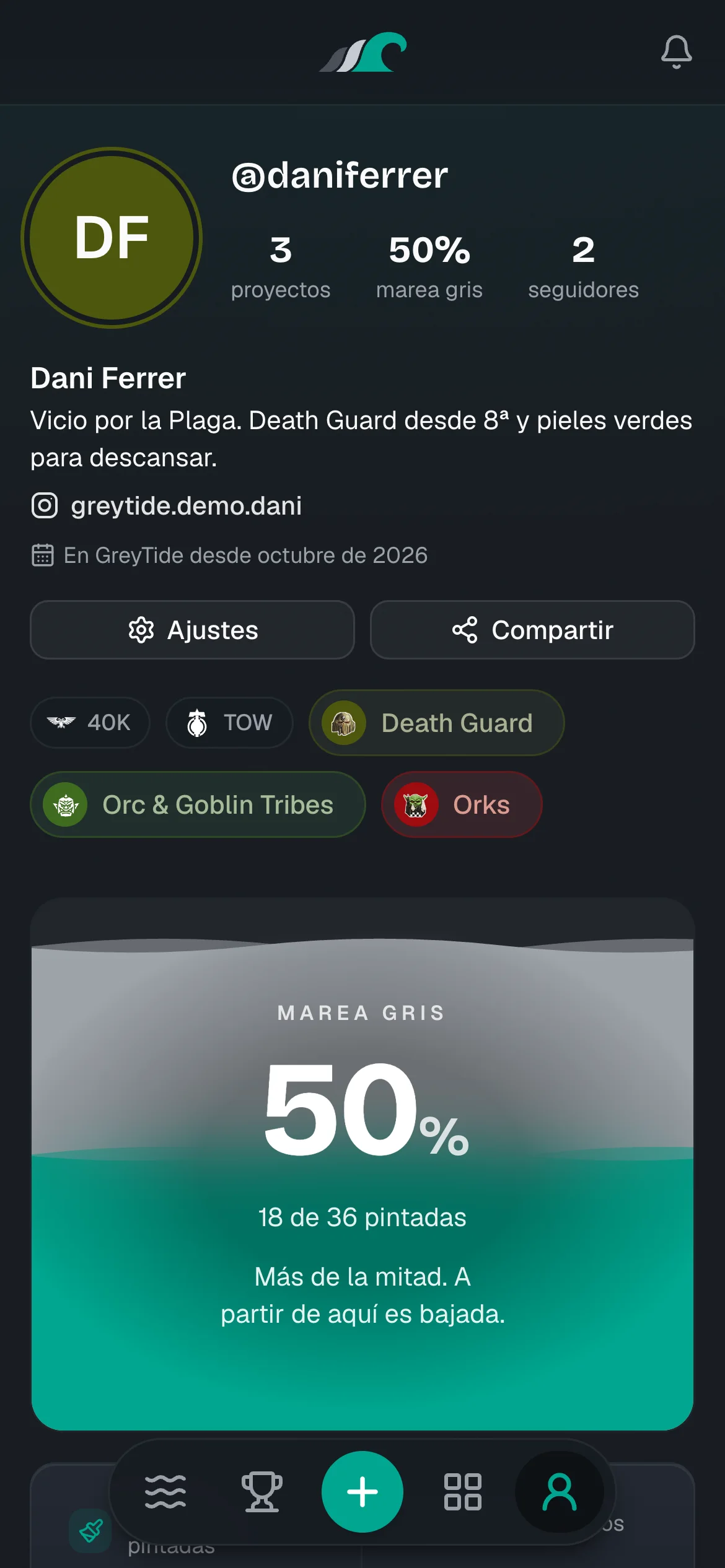Tu perfil
