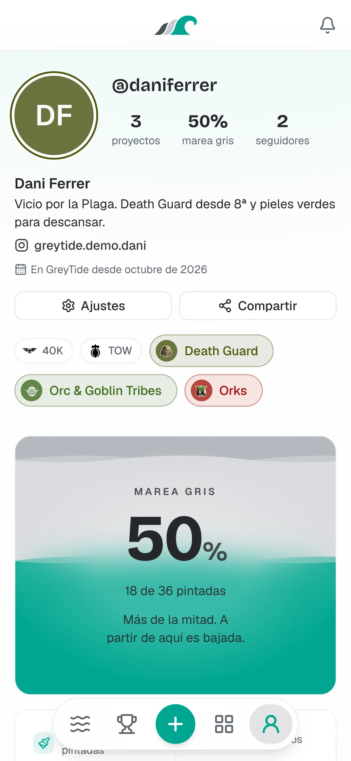 Tu perfil